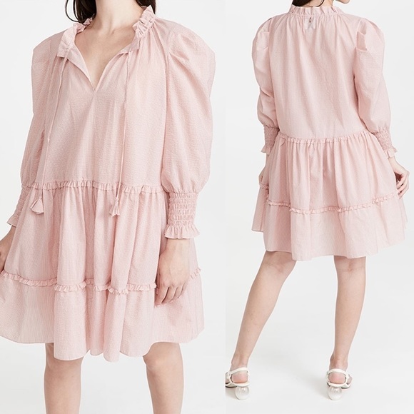 Misa Los Angeles Maya Sunrise Stripe Dress - Picture 1 of 6